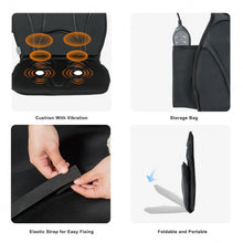 Load image into Gallery viewer, Vibration Massage Seat Cushion with 10 Vibration Motors