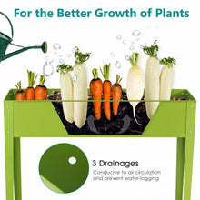 Load image into Gallery viewer, 24.5" x 12.5" Outdoor Elevated Garden Plant Flower Bed