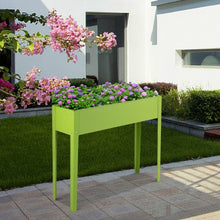 Load image into Gallery viewer, 40" x 13" Outdoor Elevated Garden Plant Flower Bed