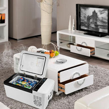Load image into Gallery viewer, 16 Quart Portable Car Compressor Camping Refrigerator
