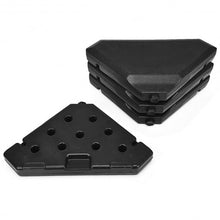 Load image into Gallery viewer, 4 Pcs 195 lbs Patio Cantilever Offset Umbrella Base Weight Sand