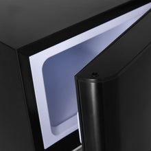 Load image into Gallery viewer, 3.2 cu ft. Compact Stainless Steel Refrigerator-Black