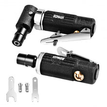 Load image into Gallery viewer, 2 Pcs 1/4" Straight and Right Angled Air Die Grinder
