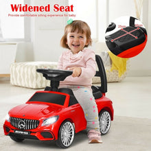 Load image into Gallery viewer, Licensed Mercedes Benz Kids Ride On Push Car-Red