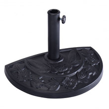 Load image into Gallery viewer, 20" Outdoor Patio Half Round Umbrella Base