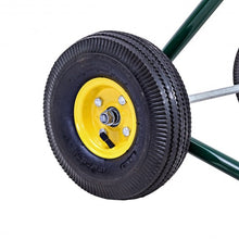 Load image into Gallery viewer, Garden Steel Frame Wheeled Hose Reel Cart