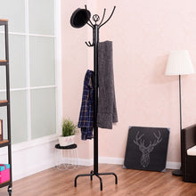 Load image into Gallery viewer, Metal Coat Rack with 12 Hooks