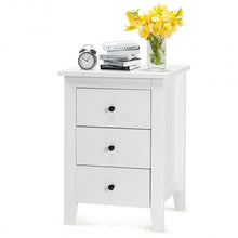 Load image into Gallery viewer, Nightstand End Beside Table Drawers Modern Storage Bedroom Furniture