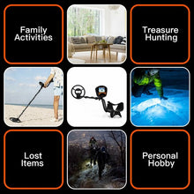Load image into Gallery viewer, High Accuracy Metal Detector with Back-Lit LCD Display