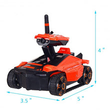 Load image into Gallery viewer, YD211 FPV Kids Wifi Shooting RC Spy Tank Toy with HD Camera