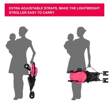 Load image into Gallery viewer, Foldable Lightweight Baby Infant Travel Umbrella Stroller-Pink