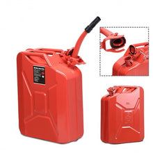 Load image into Gallery viewer, 5 Gallon Steel Gas 20 L Jerry Fuel Can-Red