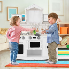 Load image into Gallery viewer, Wooden Kids Kitchen with Washing Machine