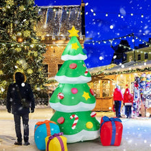 Load image into Gallery viewer, Giant Inflatable Christmas Tree with 3 Gift Wrapped Boxes