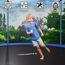 Load image into Gallery viewer, 15 FT Trampoline Combo Bounce Jump Safety Enclosure Net
