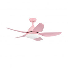 Load image into Gallery viewer, 42 Inch Kid Ceiling Fan with LED Light and Color Temperature Remote Control-Pink