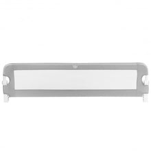 Load image into Gallery viewer, 59-Inch Extra Long Bed Rail Guard-Gray