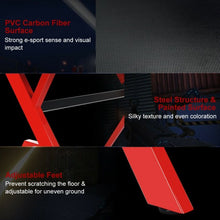 Load image into Gallery viewer, Headphone Mouse Pad & Cup Holder Storage Gaming Desk