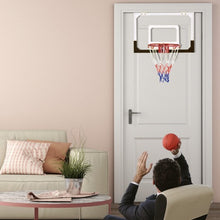 Load image into Gallery viewer, Over-The-Door Mini Basketball Hoop Includes Basketball & Hand Pump