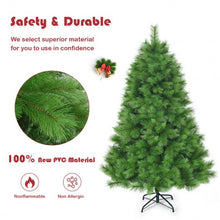 Load image into Gallery viewer, 6 ft Hinged Artificial Christmas Tree Holiday Decoration with Stand