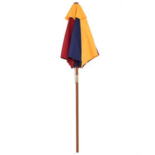 Load image into Gallery viewer, 4 Seat Kids Picnic Folding Garden Umbrella Table