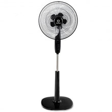 Load image into Gallery viewer, Fantask 16" 3 Speed Double Blades Oscillating Pedestal Fan-Black