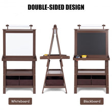 Load image into Gallery viewer, Kids Standing Art Easel with 2 Storage Boxes
