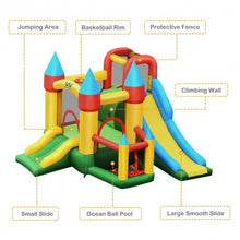 Load image into Gallery viewer, Kids Inflatable Dual Slide Jumping Castle with 780W Blower