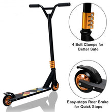 Load image into Gallery viewer, Lightweight Aluminum Freestyle Stunt Kick Scooter 2 Wheels Adults Teenagers RB