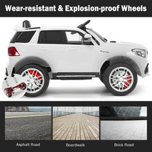 Load image into Gallery viewer, 12V Mercedes Benz GLE Licensed Kids Ride On Car -White