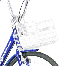 Load image into Gallery viewer, 26" Seat Height Adjustable Single Speed 3-wheel Tricycle with Bell-Blue