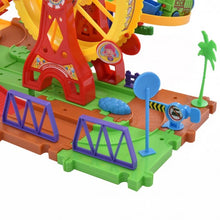 Load image into Gallery viewer, 54 pcs Railway Train Building Blocks with Light & Music