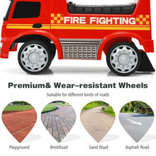 Load image into Gallery viewer, Licensed Mercedes Benz Kids Fire Engine Racer-Red
