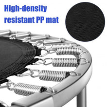 Load image into Gallery viewer, 38" Mini Folding Trampoline Portable Leisure Fitness Backboard-Blue