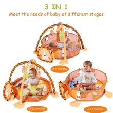 Load image into Gallery viewer, 3 in 1 Cartoon Baby Infant Activity Gym Play Mat
