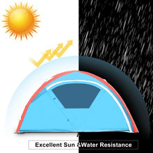 Load image into Gallery viewer, 3 Persons Inflatable Camping Waterproof Tent with Bag And Pump