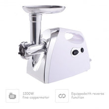 Load image into Gallery viewer, 1200W Electric Meat Grinder Sausage Stuffer Maker
