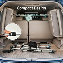 Load image into Gallery viewer, Folding Auxiliary Walker Rollator with Brakes Flip-Up Seat Bag Multifunction-Silver