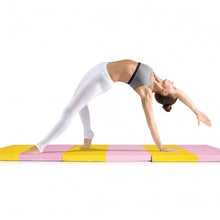 Load image into Gallery viewer, 6' x 2' x 2.5" 3-Fold Gymnastics Tumbling Fitness Mat
