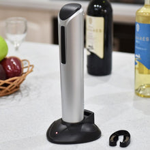 Load image into Gallery viewer, Electric Wine Opener Corkscrew Opener with Foil Cutter LED Light