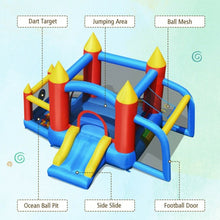 Load image into Gallery viewer, Kid Inflatable Bounce House Slide Jumping Castle