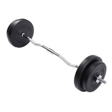 Load image into Gallery viewer, 64 lbs Gym Lifting Exercise Barbell Dumbbell Set