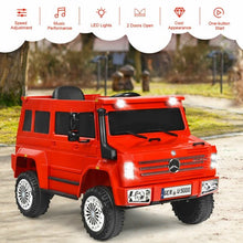 Load image into Gallery viewer, 12V Off Road Mercedes-Benz Unimog Ride On Car-Red