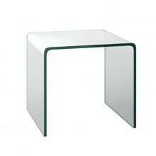 Load image into Gallery viewer, Tempered Sofa Side Glass End Table