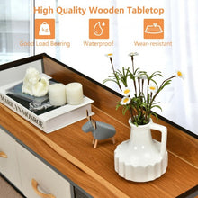 Load image into Gallery viewer, 5-Drawer Dresser Storage Tower with Fold-able Fabric Drawers