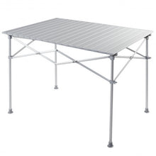 Load image into Gallery viewer, Aluminum Lightweight Folding Picnic Camping Table