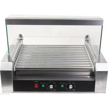 Load image into Gallery viewer, Commercial 30 Hot Dog 11 Roller Grill Cooker Machine