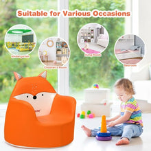 Load image into Gallery viewer, Kids Cartoon Sofa Seat Toddler Children Armchair Couch-Orange