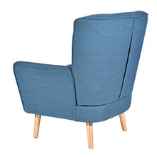 Load image into Gallery viewer, Wooden Accent Leisure Sofa Arm Chair