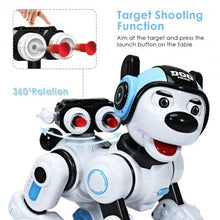 Load image into Gallery viewer, Wireless Programmable Interactive Remote Control Robotic Dog-Blue